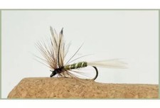 BARBLESS Dry Trout Flies, 6
