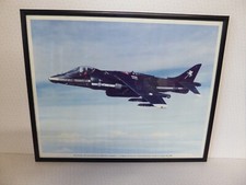 British Aerospace PLC 1990 Harrier GR.5 Rolls Royce Pegasus Framed Picture 