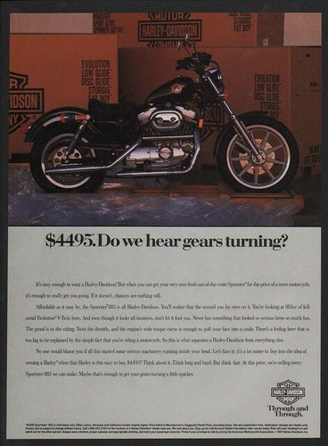 1992 harley davidson sportster - harley,
