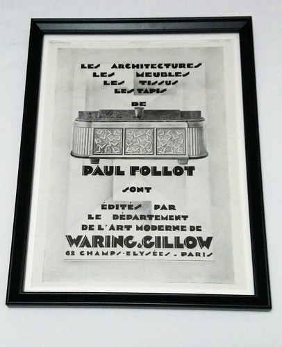 Art deco advert interior - advert,