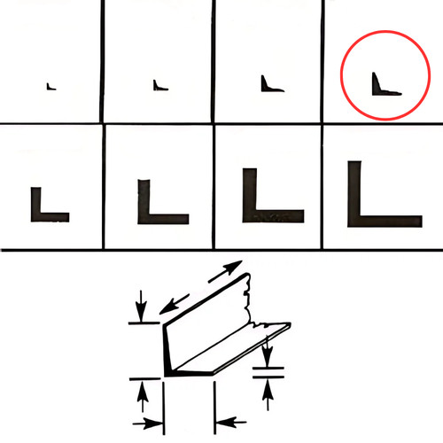 Plastruct angles 2mm - angles,