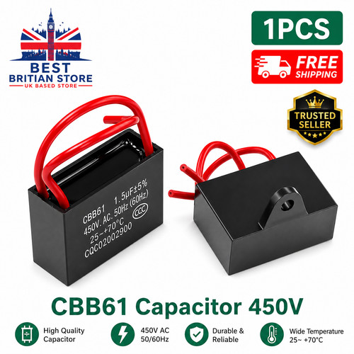 Cbb61 capacitor 450v fan - cbb61,