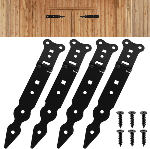 Pcs gate hinges heavy duty - 4, t