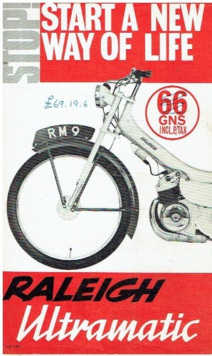 Raleigh rm9 ultramatic - rm9, 50cc