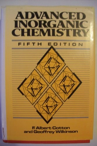 Advanced inorganic chemistry - advanced,
