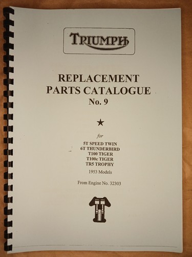 Triumph t100 tiger tr5 - 6t,