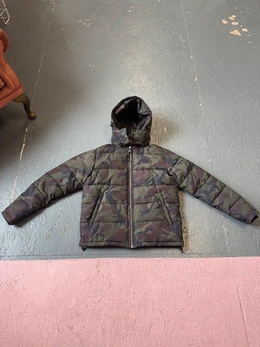 Benjart camo puffer jacket - camo,