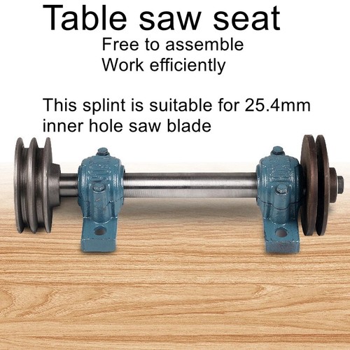 Table saw shaft linkage - shaft,