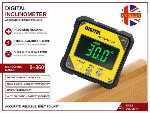 Digital inclinometer magnetic - digital,