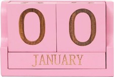 Wooden Desk Calendar Blocks