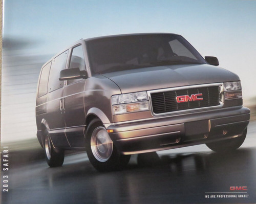 2003 gmc safari usa - 2003, brochure