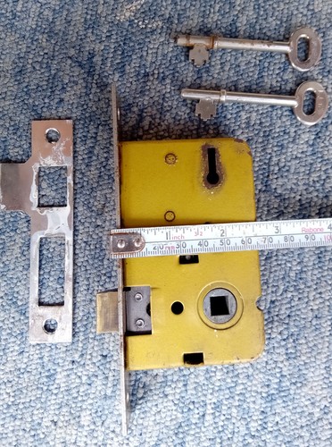 Vintage legge mortice lock 2 - vintage, &