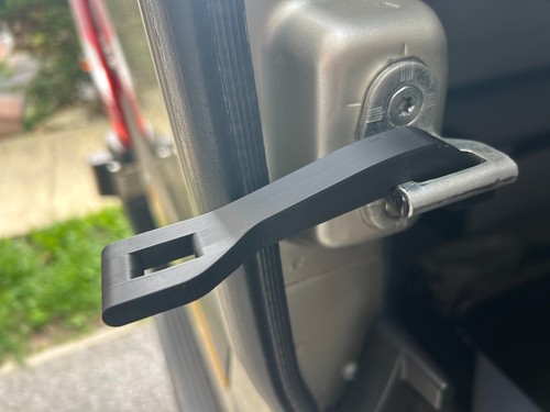 Camper rear door van - rear, vent