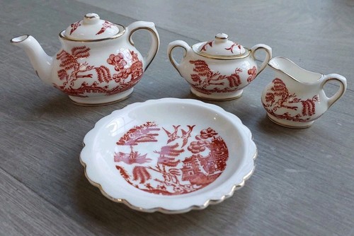 Vintage coalport miniature tea - vintage,