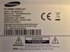 GENUINE PARTS FOR 42 INCH