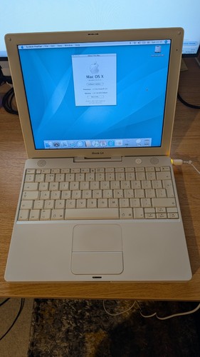 Apple ibook ghz 1 - ibook, 1.25gb