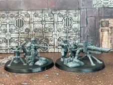 Astra Militarum Heavy Weapon Squad Cadian Warhammer 40k 2008 GW Tabletop Gaming 