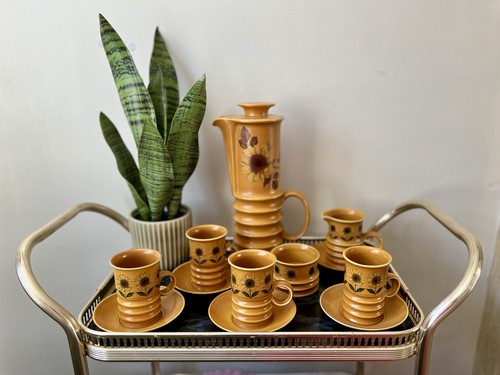 Vintage carlton ware - carlton, sunflower