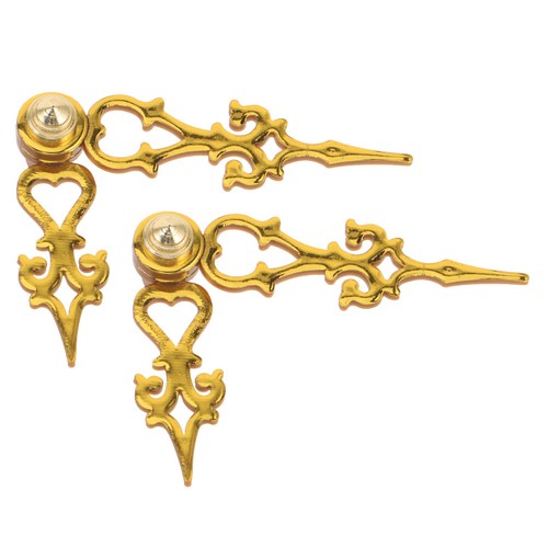 2pcs golden metal - metal, mini