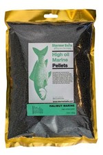 Halibut marine high oil feed pellets for carp and coarse fishing 3mm