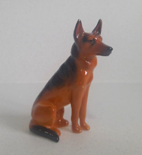 Vintage ROYAL DOULTON Porcelain China ALSATIAN GERMAN SHEPHERD dog Figurine K13