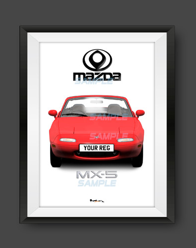 Mazda mk1 front view - mazda,