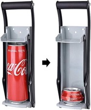B4E Can Crusher and Bottle Opener - Heavy Duty 16OZ, 2 in 1, 500ml, Can Crusher