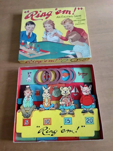 Ring hoopla game - ring, em