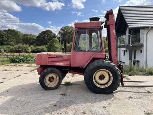 Manitou forklift rough terrain - forklift,