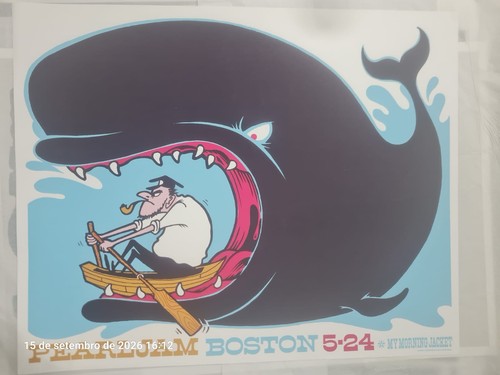 Pearl jam boston - 2006, poster