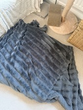 Grey Throw 180x340