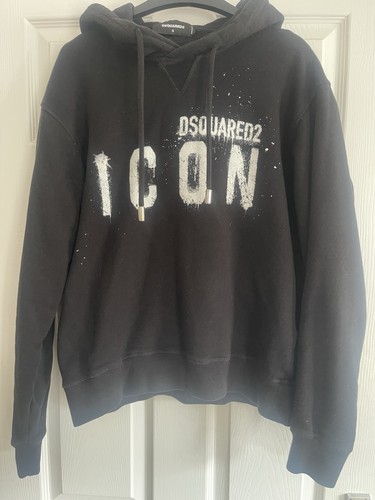 Desquared2 black hoodie - size, s