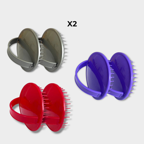 Bop style hair brush - x2,