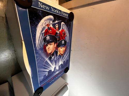 911 nypd hildebrandt poster - nypd,