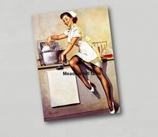 Fridge magnet Pin up Girl
