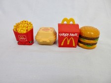 McDonalds Happy Meal Changeable / Transformers x 4 From 1987,  1988 & 1990