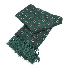 Tootal Mod Indie 1960s Paisley Scarf Vintage Retro Mens Fringed Ascot Cravat 117