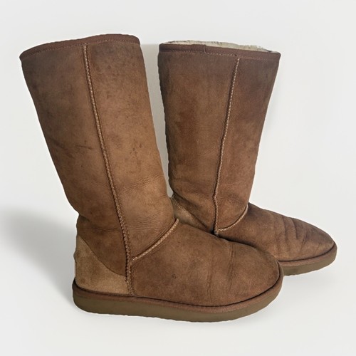Ugg tall natural sheepskin - sheepskin, fur