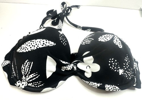 New debenhams 32d black white - 32d, black/white
