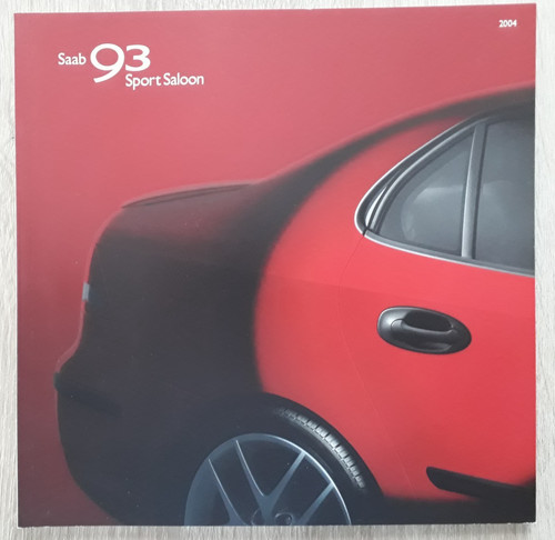 Saab sport saloon brochure - 93,