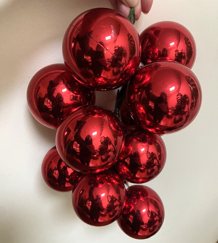 Vintage christmas baubles - vintage,