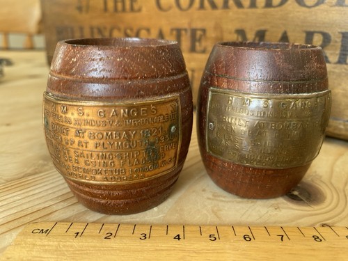 Teak barrel s - teak, h.m.s.