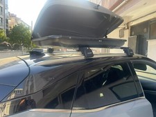 Black Aluminium Roof Rack Cross Bars Anti-Theft for Nissan Qashqai 2022 2024