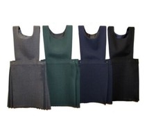 Girls Kids Pleated Pinafore