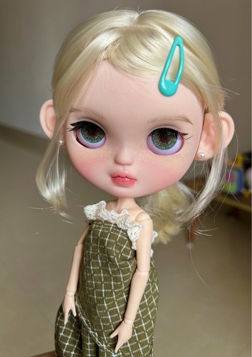 Ooak custom blythe style doll - blythe,