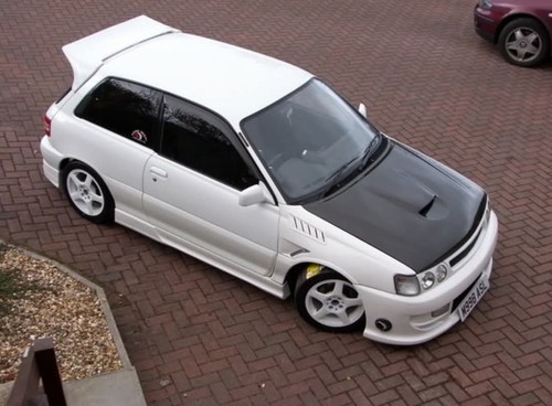 Toyota starlet ep82 rear - ep82,