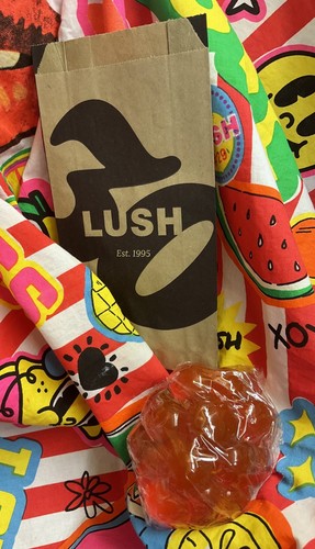 Lush raspberry shower gummy - lush,