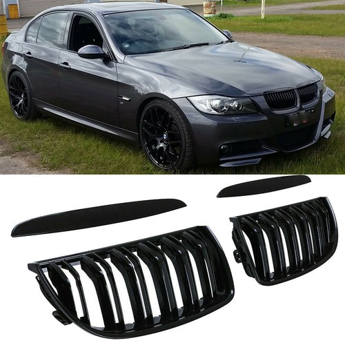 Gloss black front kidney - black,