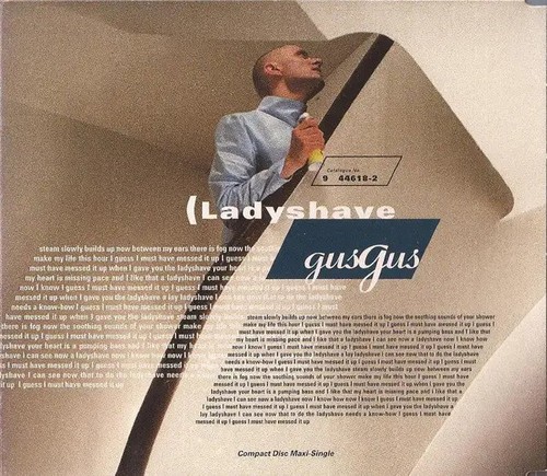 Gusgus ladyshave single - ladyshave,