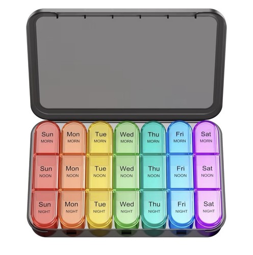 Day times daily pill box - day,